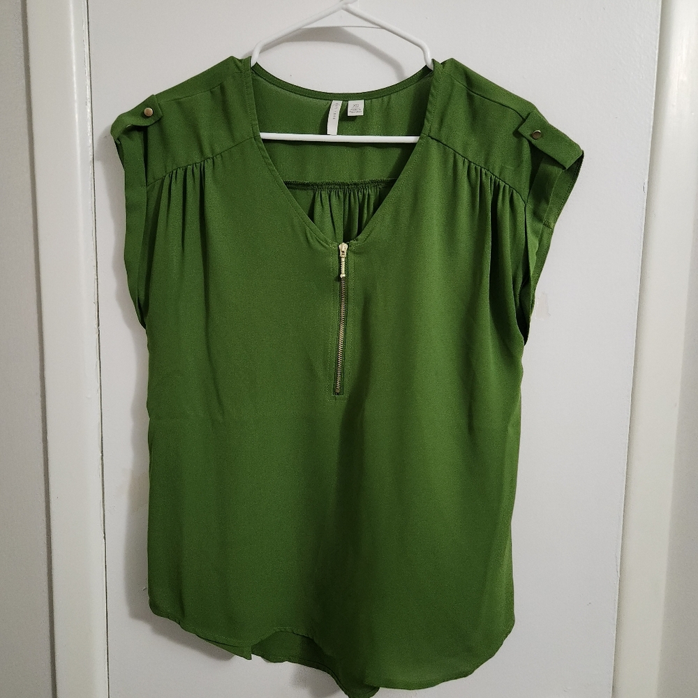Green Women's Top
